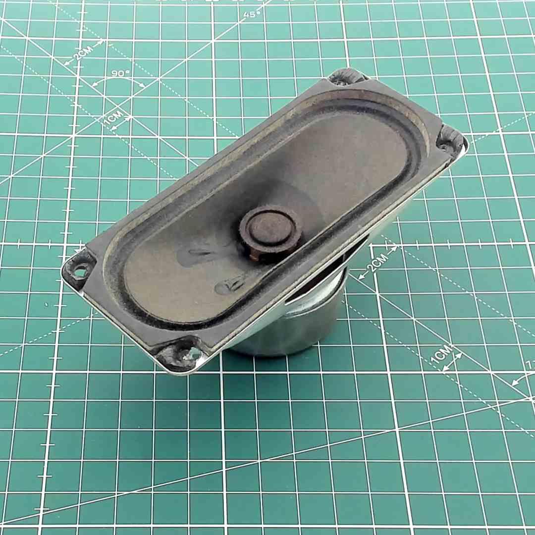 Oval Replacement Speaker for Vintage Audio, 8 Ohm 7 W [120x55x45mm]