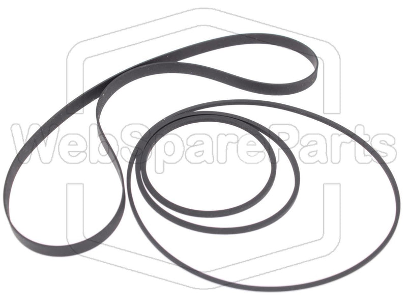 Belt Kit For Cassette Deck Panasonic SG-40 - WebSpareParts