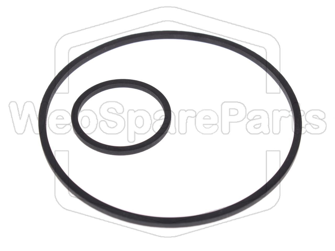 Belt Kit For Video Cassette Recorder Sonitron VS-T50