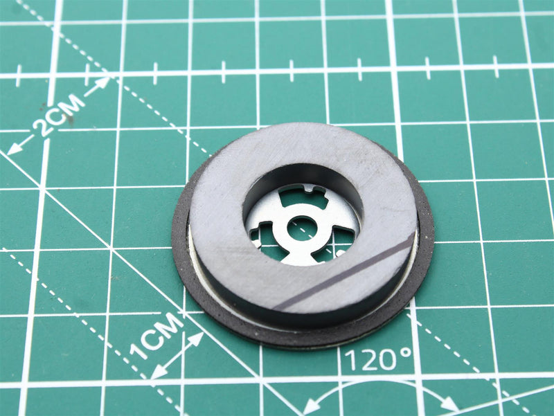 CK001 Mechanism CD (CHUCKING YOKE + MAGNET + DAMPER), Pos. (07+08+09)