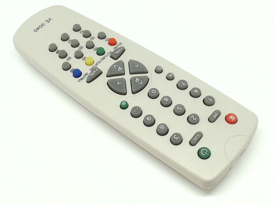 Replacement TV Remote Control for RC3040