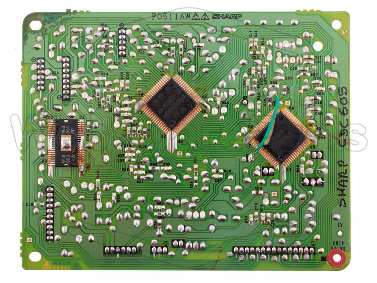 Sharp CD-C605 CD Player PCB Assy F0511AW for Vintage Audio Repair