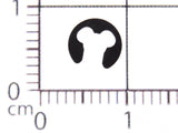 Circlip for Shaft 2.79mm Thick 0.4mm Retaining Ring for Vintage Audio Repair &mdash; photo 7