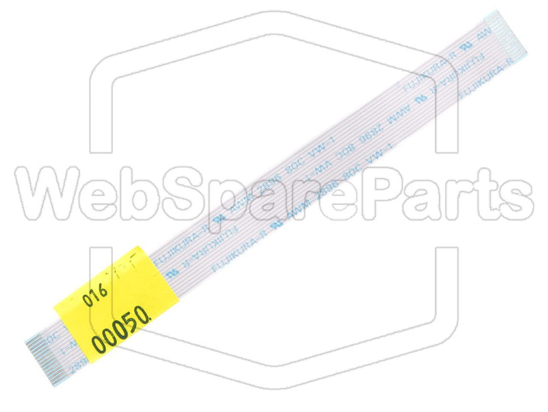 15 contacts Câble plat L=135mm W=12.80mm