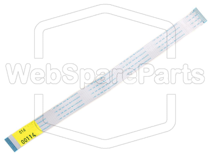 13 contacts Câble plat L=229mm W=17.60mm