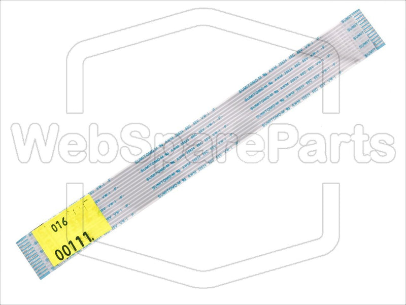 13 contacts Câble plat L=159mm W=17.60mm