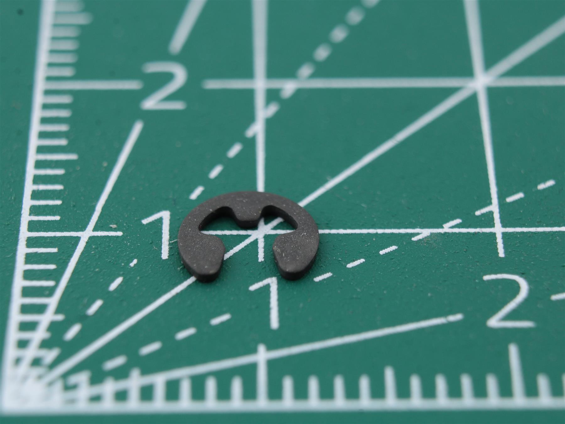 Circlip for Shaft 2.3mm Thick 0.6mm BK Retaining Ring for Vintage Audio Repair