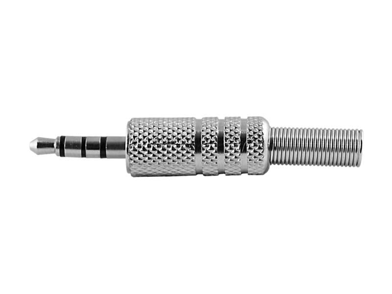 3.5mm Stereo Jack Male Metal Plug