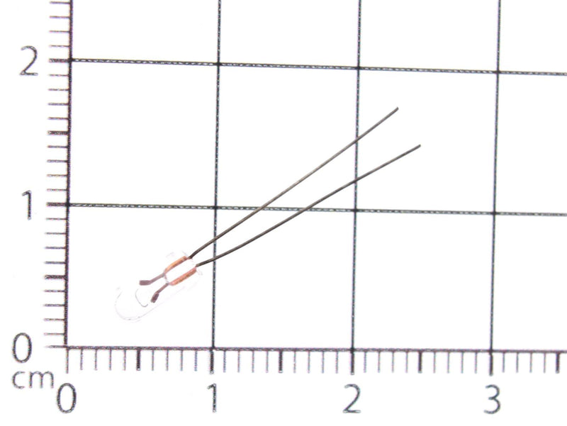 Miniaturelampe 6,0 Volt 40mA Ø 3,15mm Længde 6,35mm  
