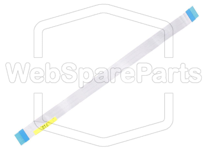 12-pins fladkabel L=220mm B=13,16mm  