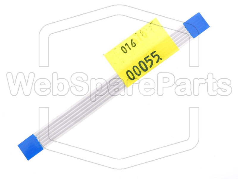 5 Pins Flat Cable L=90mm W=7.60mm - WebSpareParts