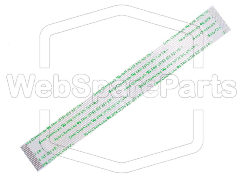 17 contacts Câble plat L=175mm W=22.70mm