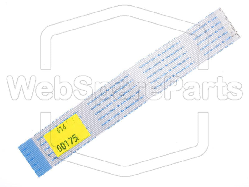 23 contacts Câble plat inversé L=158mm W=24.23mm