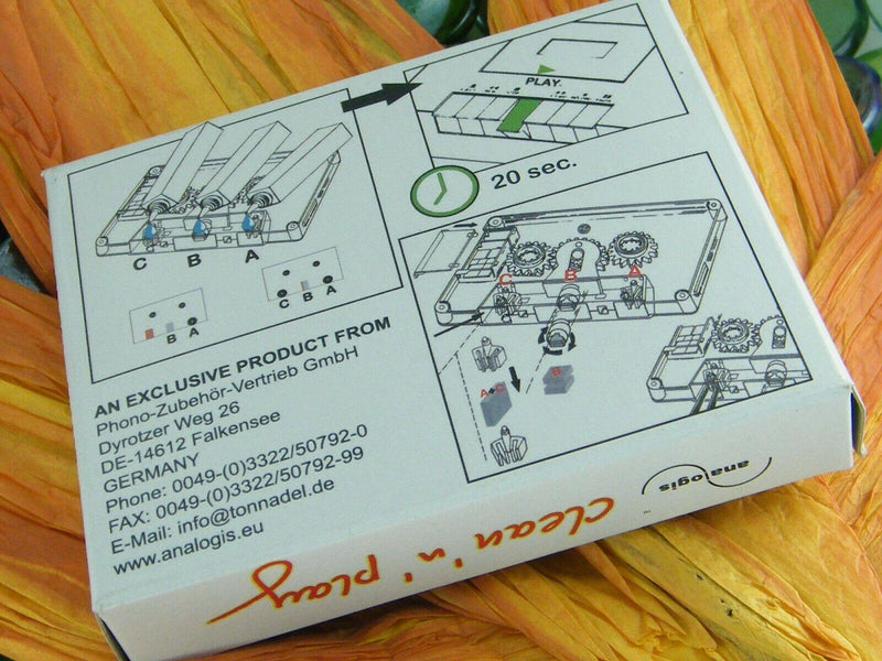 Audio Kompakt Kassette Hovedrenser - analogis  