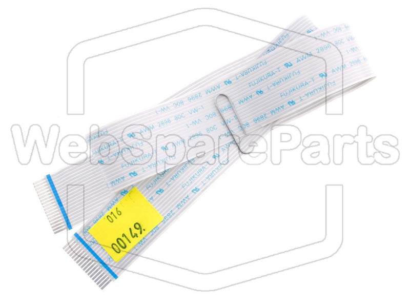 18 contacts Câble plat inversé L=518mm W=23.90mm