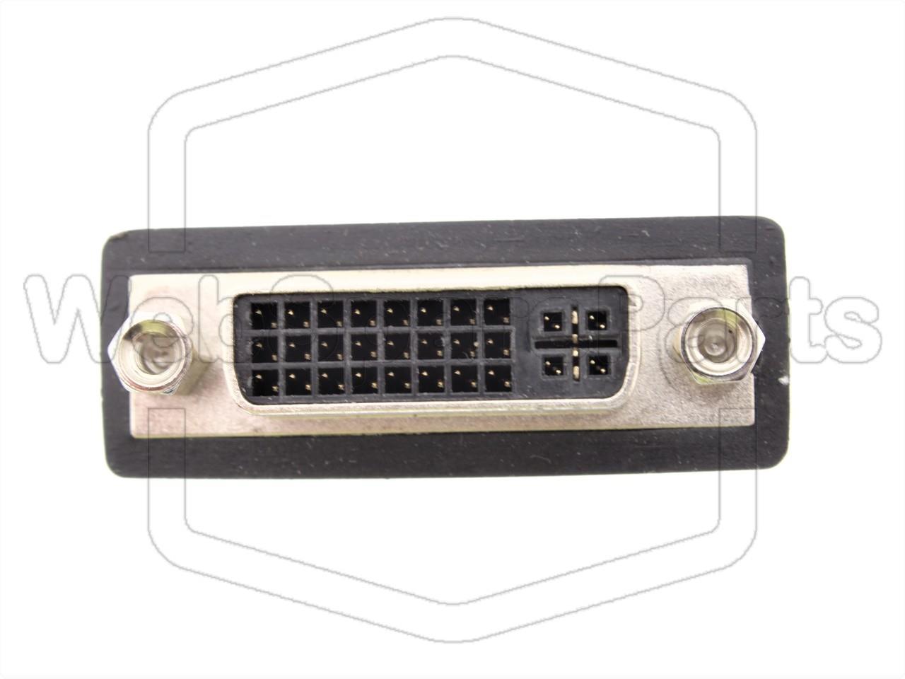 DVI-I [24+5] Female to VGA HD15 Male Adapter