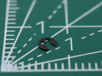Circlip for Shaft 1.2mm Thick 0.3mm Retaining Ring for Vintage Audio Repair