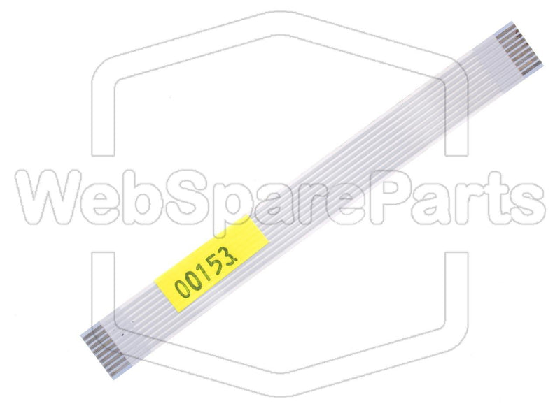 9 contacts Câble plat L=120mm W=12.65mm