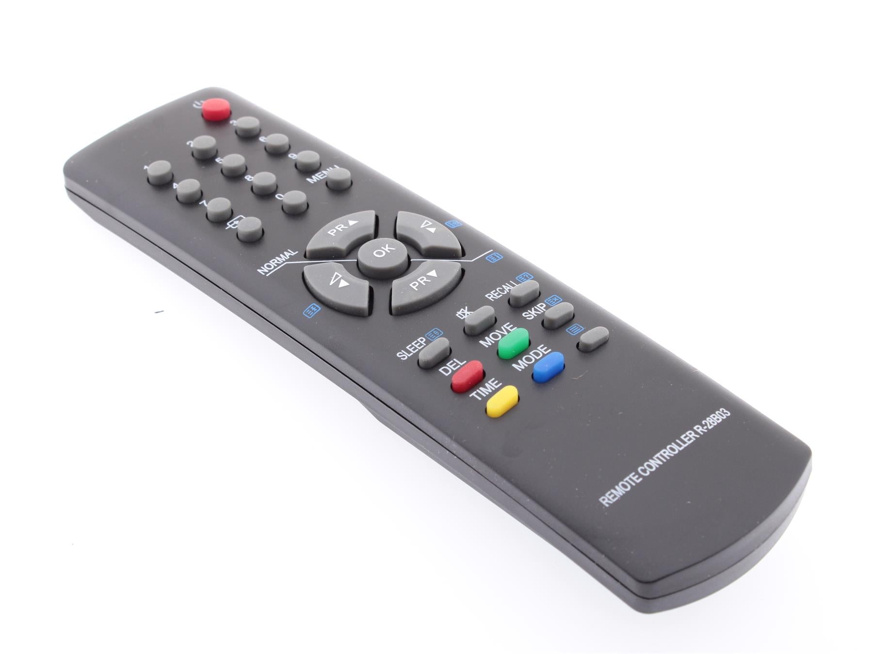 Replacement TV Remote Control for Daewoo R28B03