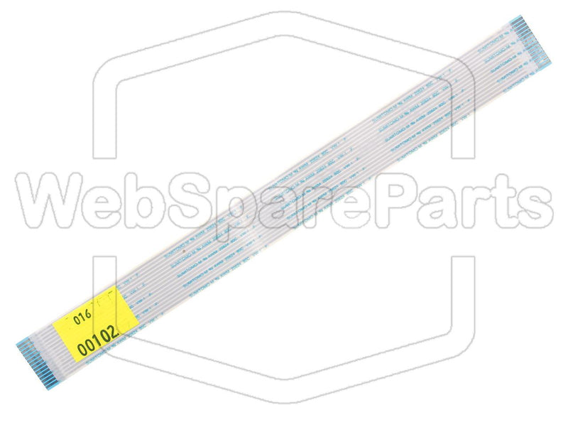 15 contacts Câble plat L=209mm W=20mm