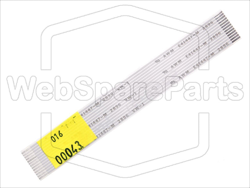 13 contacts Câble plat L=120mm W=17.60mm