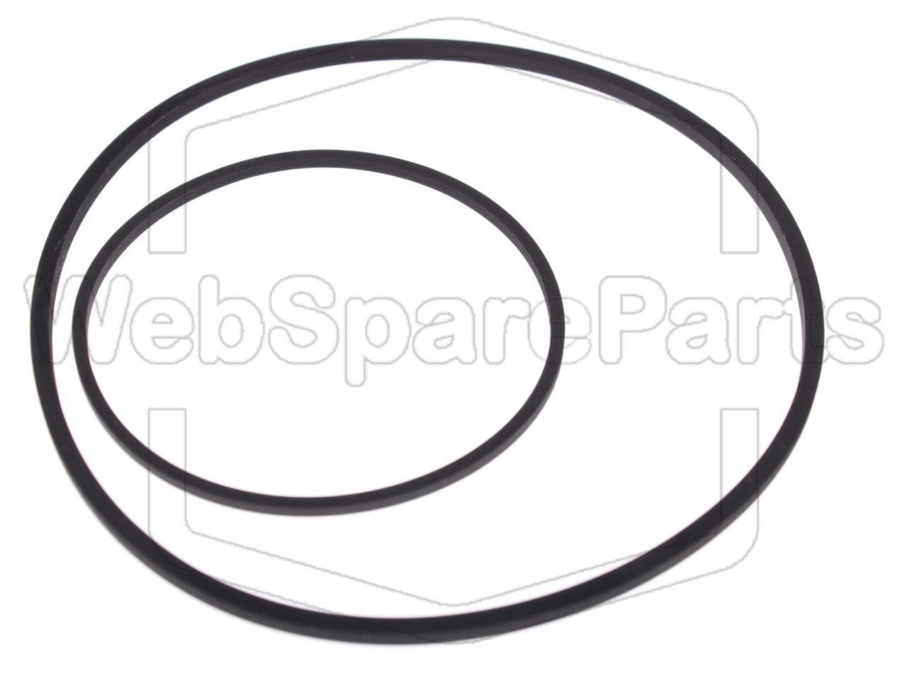 Belt Kit For Video Cassette Recorder Solavox VCR-1404