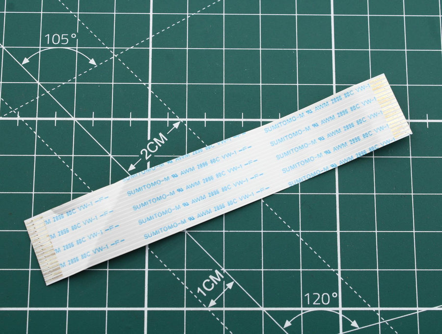 17 Pin Flat Flex Cable for DVD Player Laser to Main PCB [104×18 mm