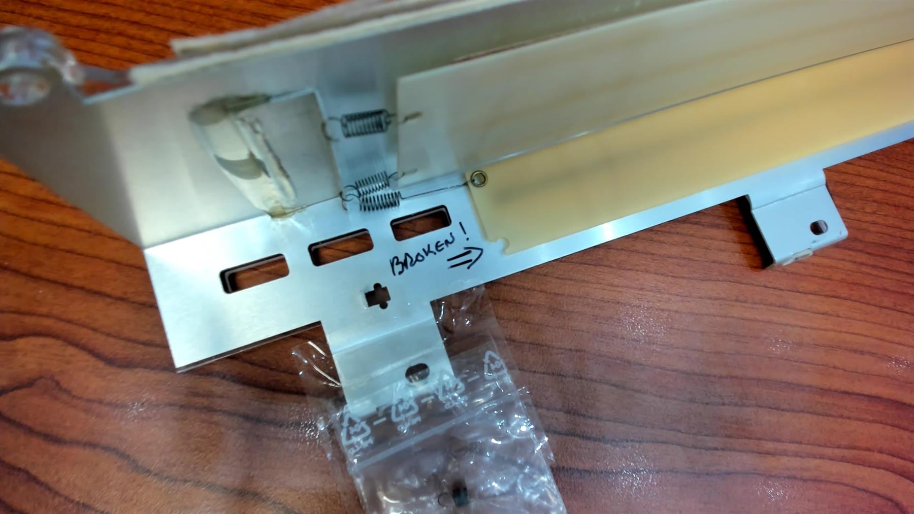 Philips L6X38T Frontglas FM/AM Skala  