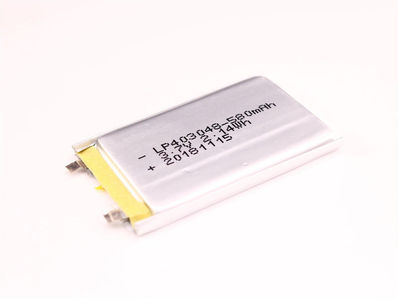 Li-Po batteri 3,7V 580mAh LP403048  