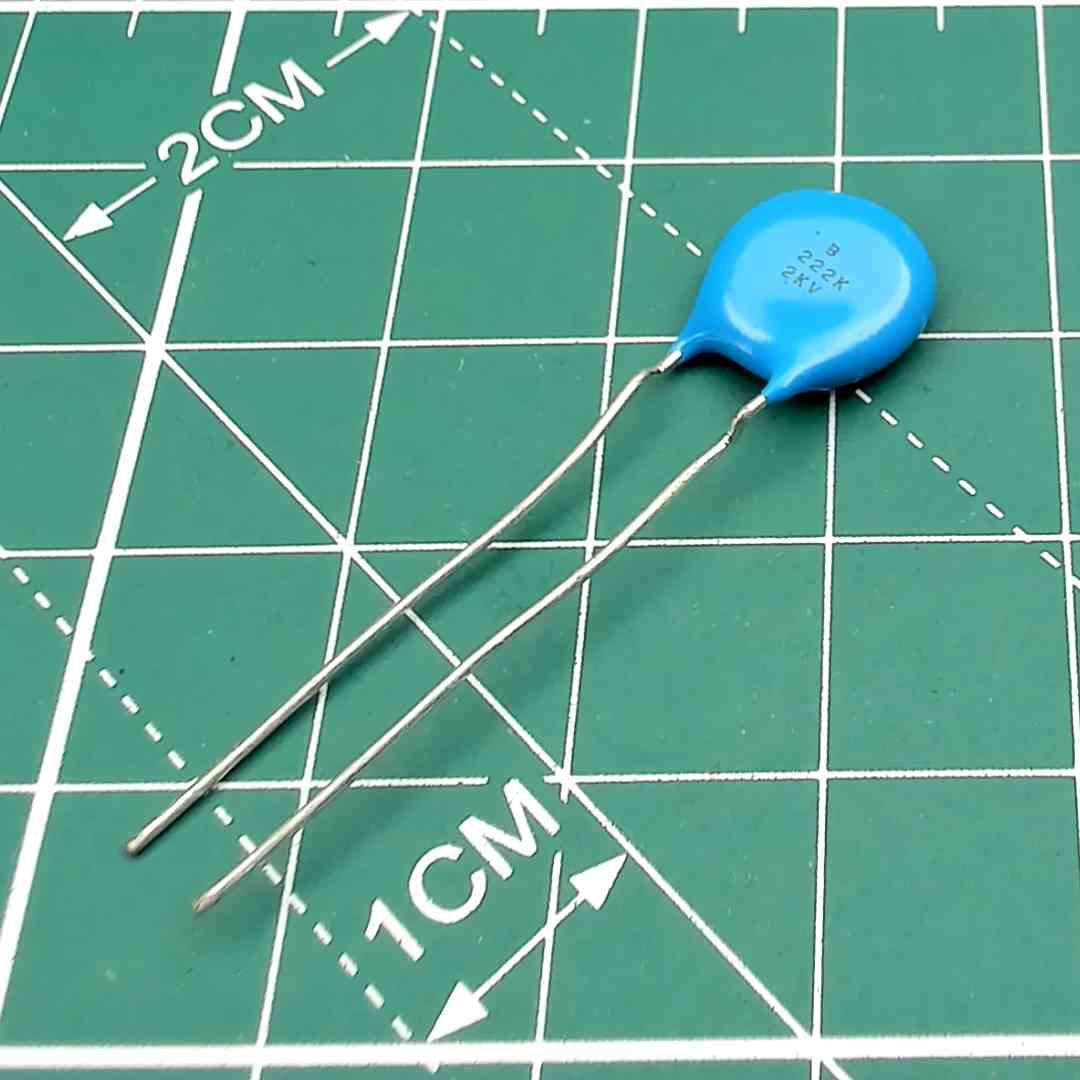 Ceramic Capacitor 2.2nF 2000 Volts 222K 2KV