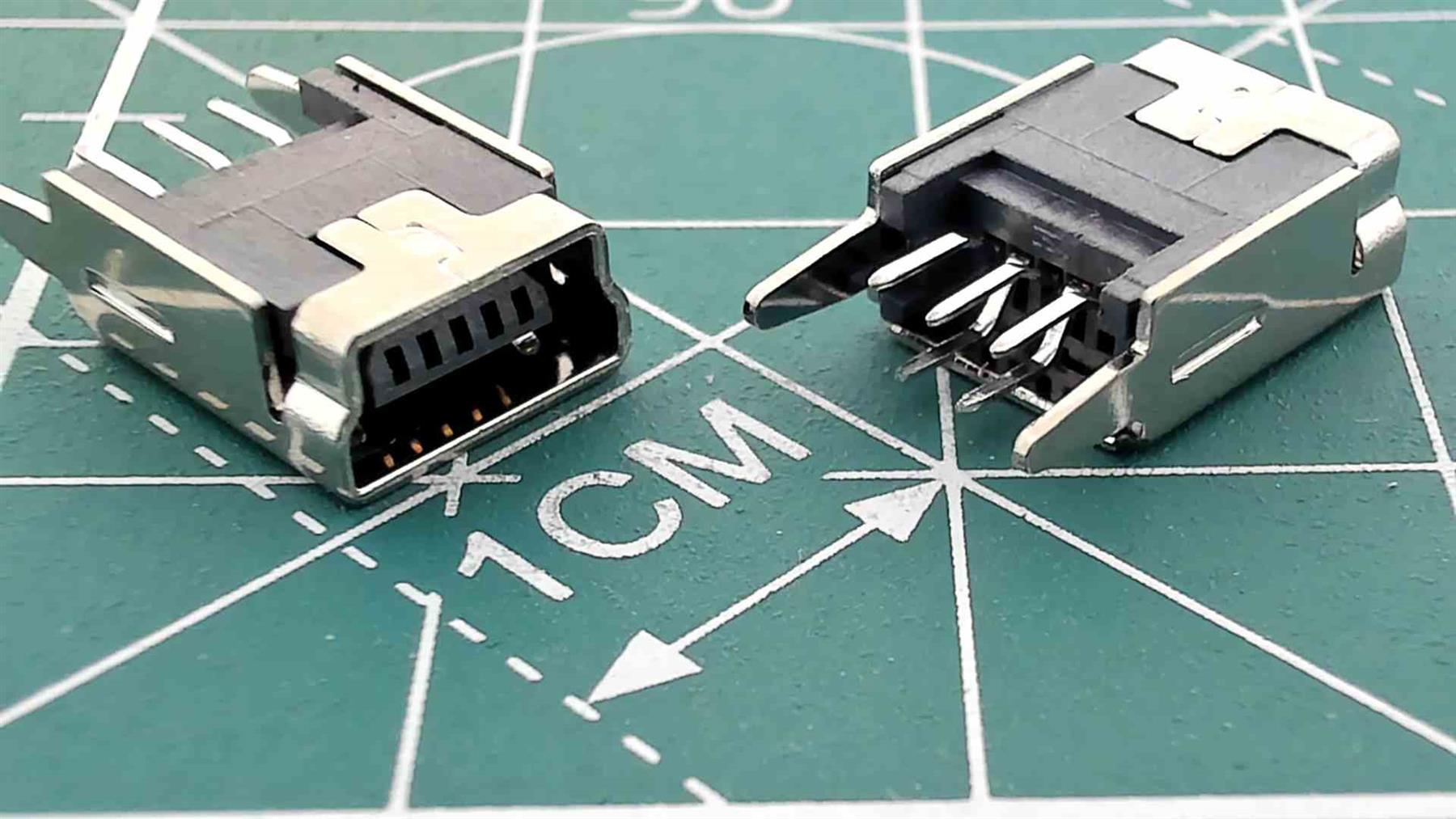 Micro USB Female Connector for PCB Soldering S7451
