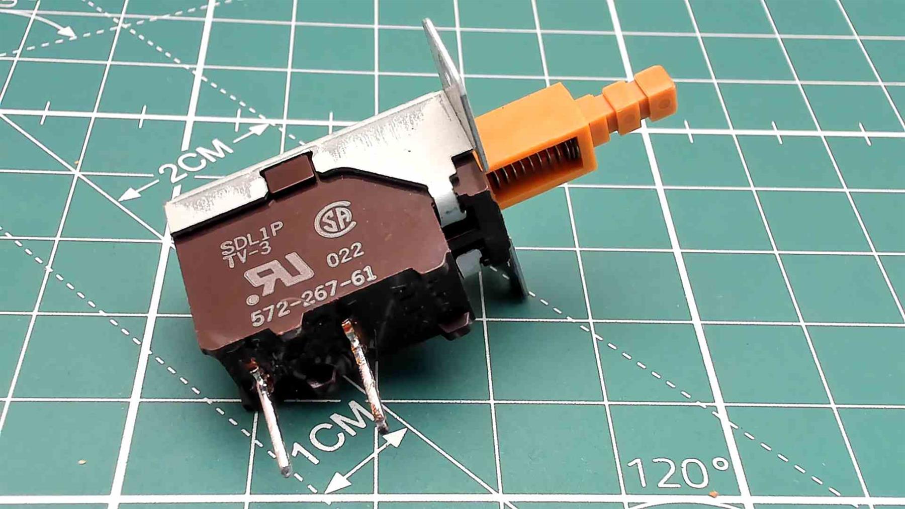 Main Power Switch for Vintage Audio Equipment Code W1197