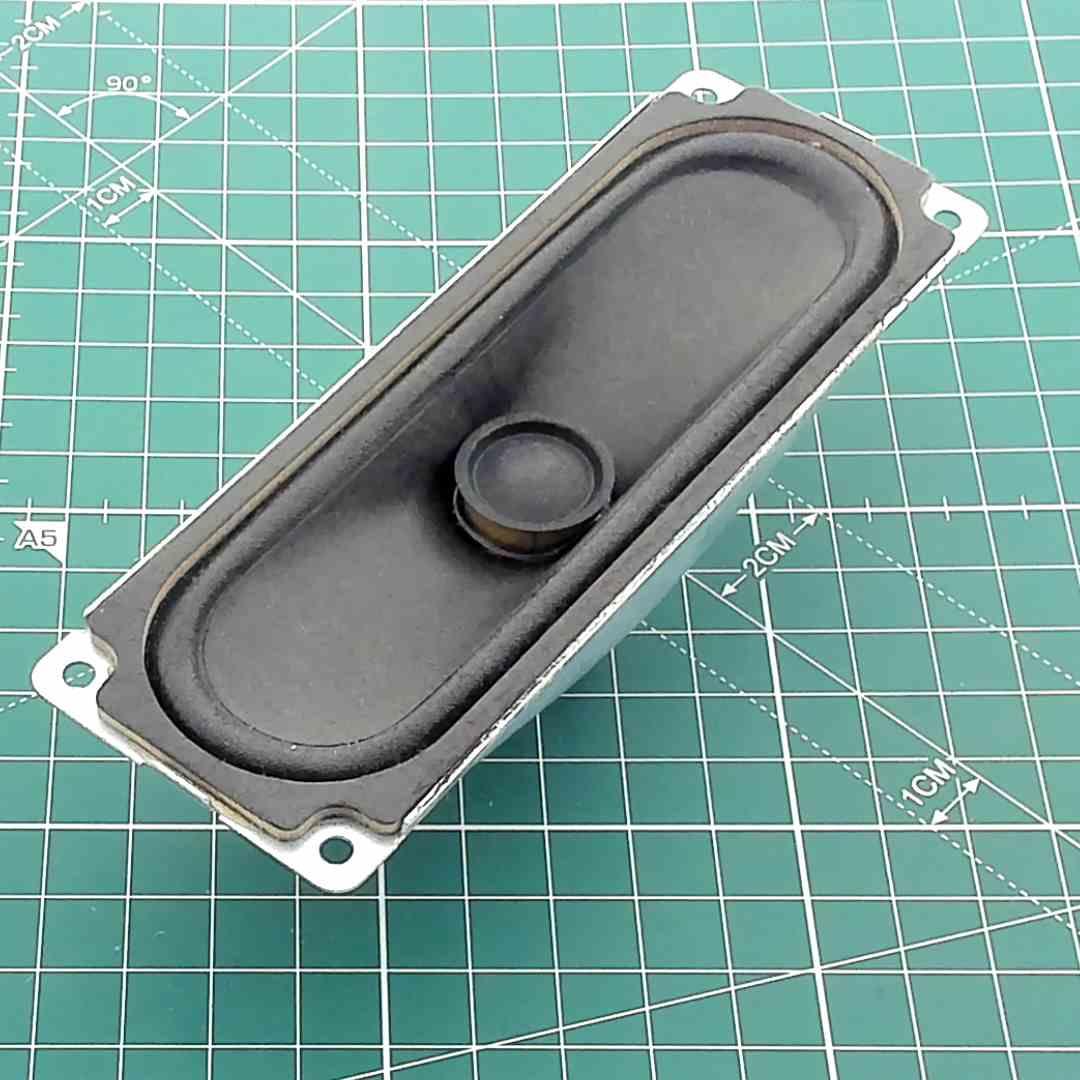 Oval Replacement Speaker for Vintage Audio, 8 Ohm 10 W [130x45x37mm]