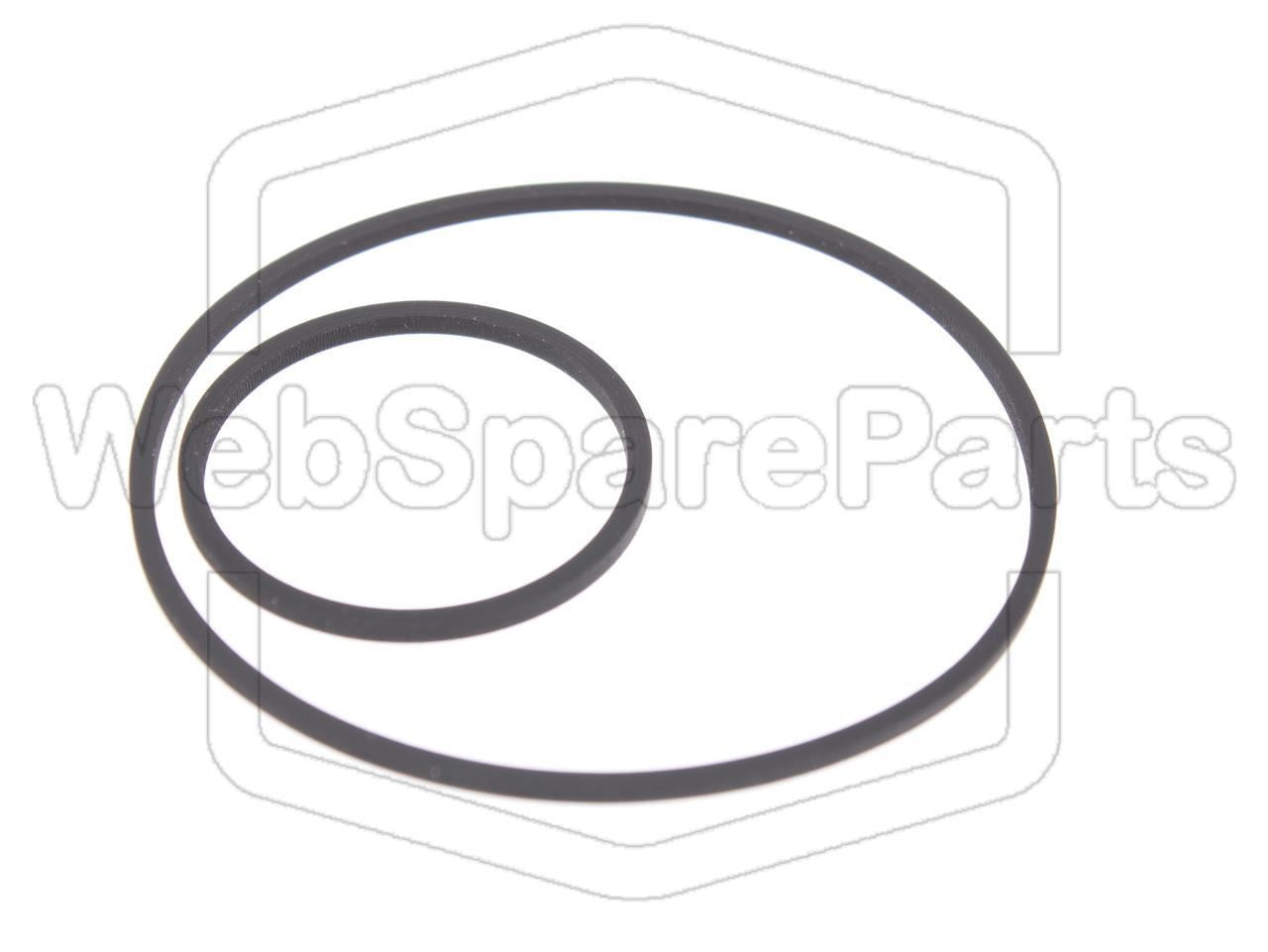 Kit de courroies pour Lecteur cassette Atari 410 Program