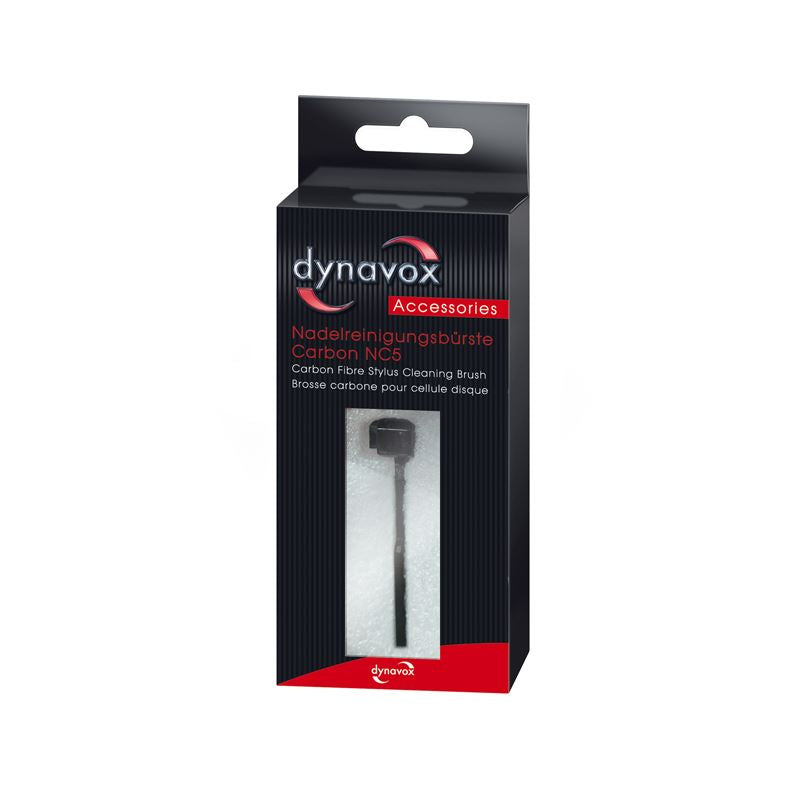 Dynavox NC6 Carbon Stylus Cleaning Brush – Anti-Static Needle Cleaner
