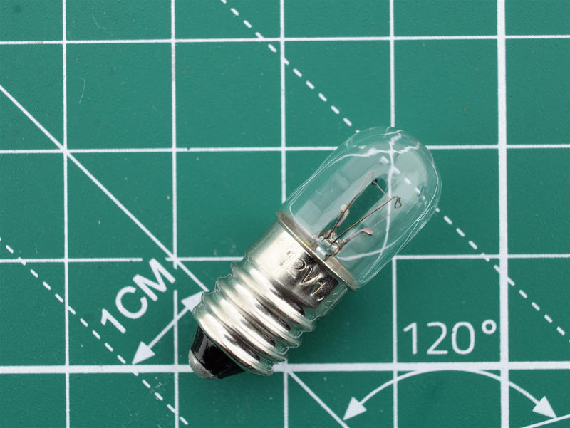 Miniature lamp E10 - 12V 0.1A 1.2W