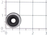 Picior rotund din cauciuc cu Ø3.2mm Base Ø11.5mm &mdash; photo 5