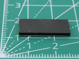 Picior dreptunghiular din cauciuc autoadeziv 19.7mm x 8.0mm Height 1.5 mm &mdash; photo 1