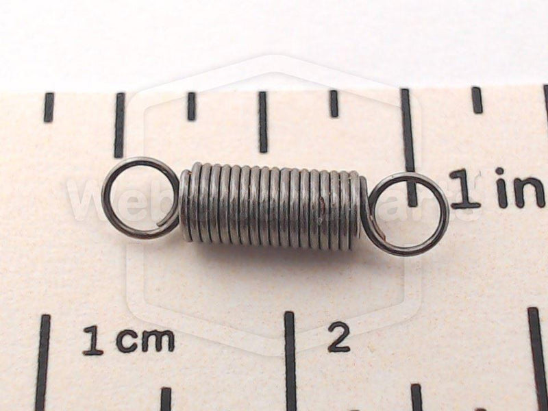 Mola de extensão Ø = 3,4mm x TL = 7,2mm x TK = 0,38mm