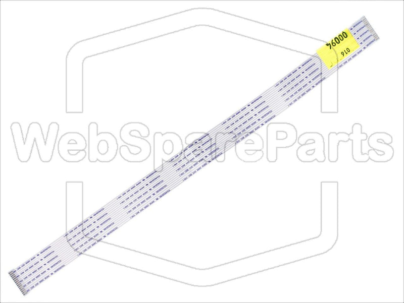 15 contacts Câble plat L=299mm W=20mm