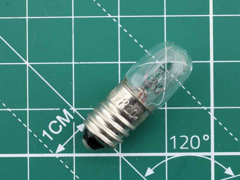 Miniature lamp E10 - 230V 0.014A 3W