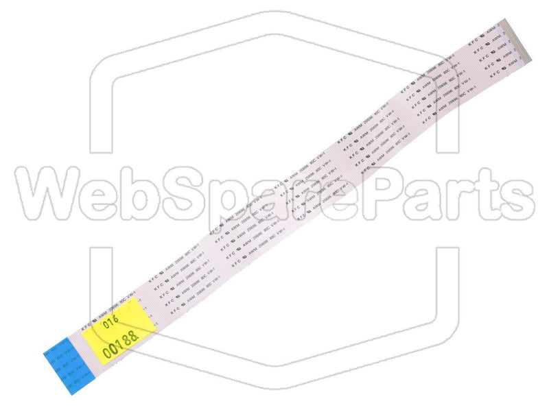 Flat Cable invertido de 40 pinos L=235mm L=20,60mm