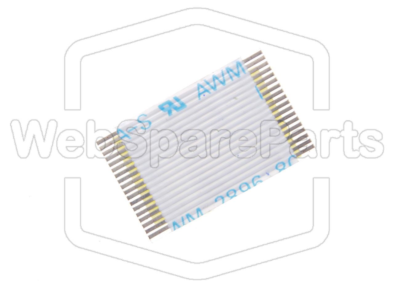 18 poliges Flachbandkabel L=30mm W=19.25mm