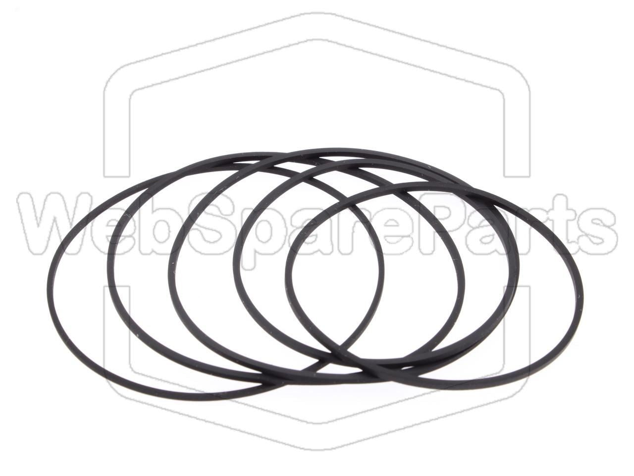 Kit de courroies pour Lecteur cassette Sony TC-W285