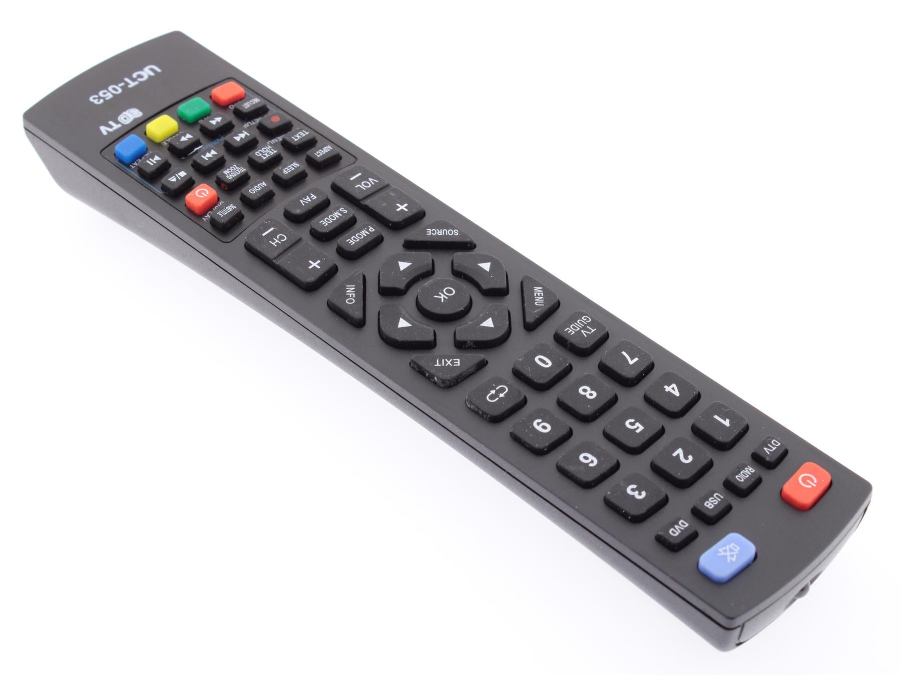 Replacement TV Remote Control for Blaupunkt UCT-053