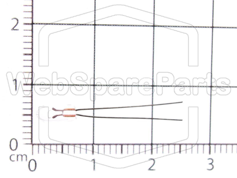 Miniaturelampe 6,0 Volt 40mA Ø 3,15mm Længde 6,35mm  