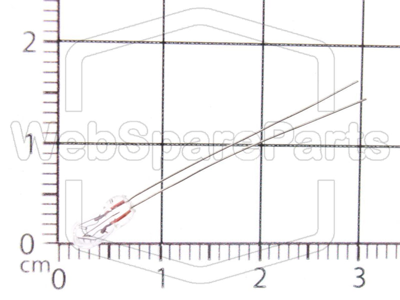 Miniaturelampe 12 Volt 60mA Ø 3,15mm Længde 7mm  