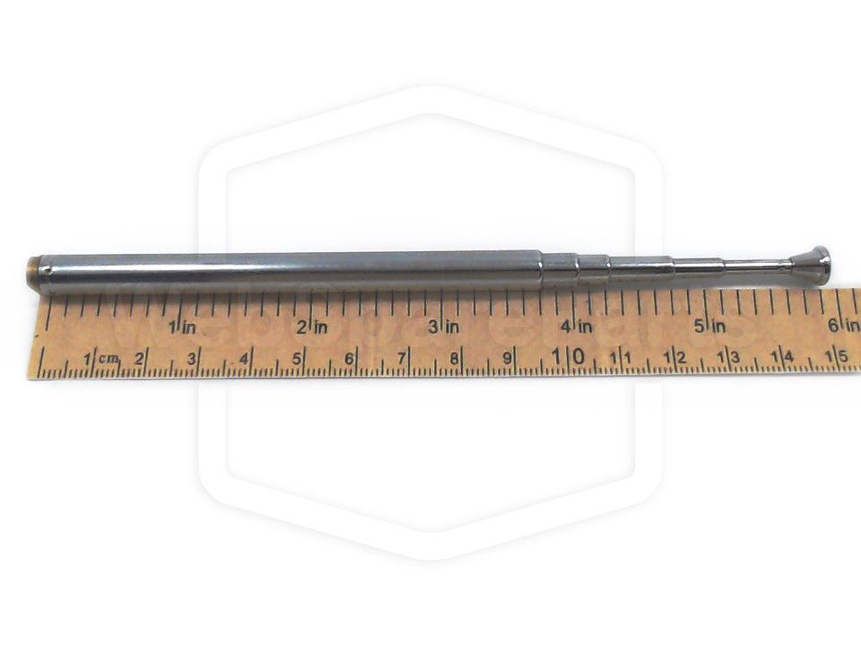 Vintage Grundig Hidden Retractable Antenna;  Ø 8.0 mm In: 95 mm Out: 260 mm