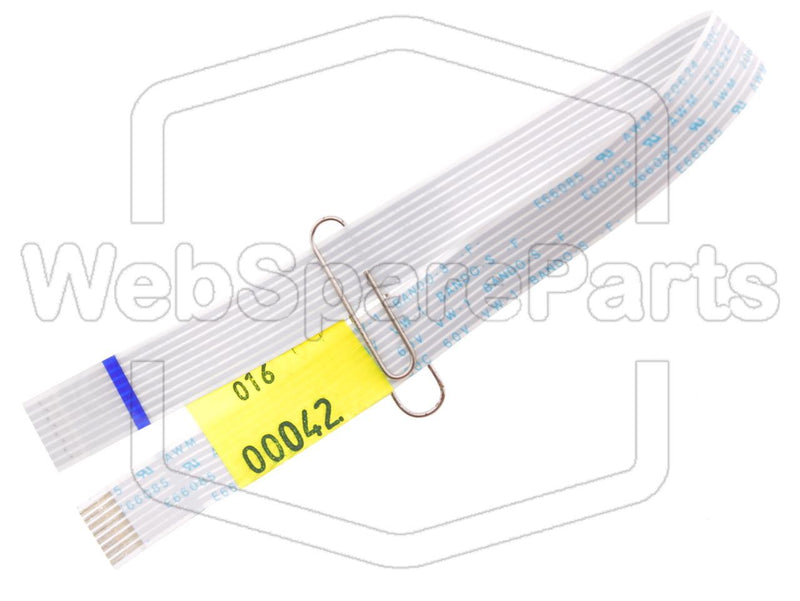 8 contacts Câble plat L=240mm W=11.30mm