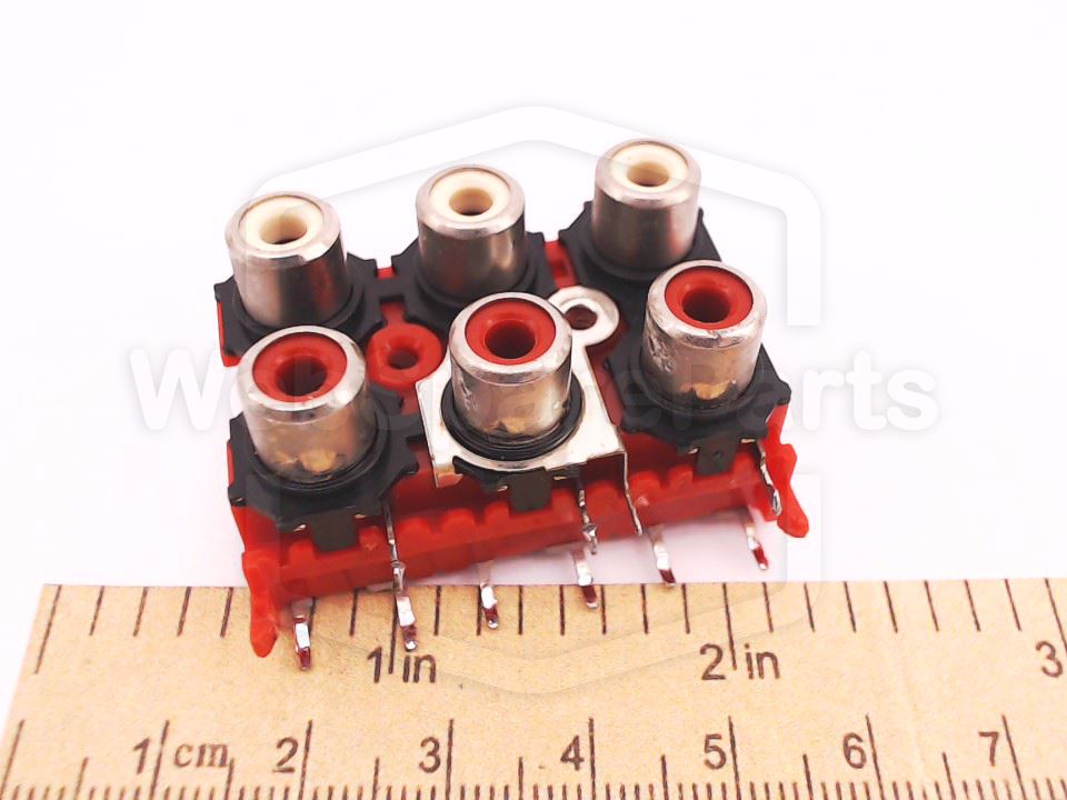 Sony MHC-NX Series Original RCA Female PCB Jack for Vintage Audio Repair